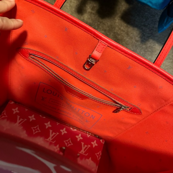 Louis Vuitton Neverfull LV Escale Rouge - Picture 5 of 5